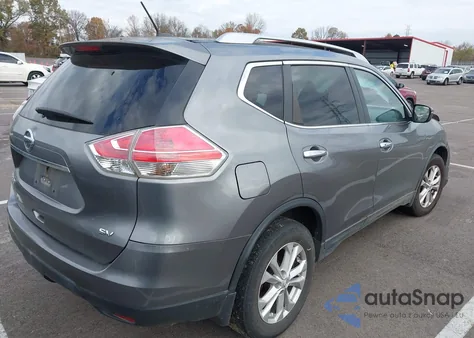 2016 Nissan Rogue Sv from USA, damaged, VIN KNMAT2MT9GP609987
